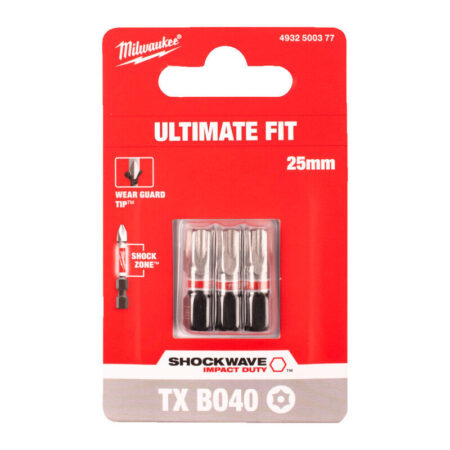 Milwaukee shockwave bit Tx-BO40 (vpe-3)
