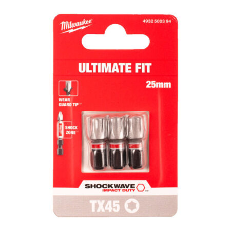 Milwaukee shockwave bit Tx-45x25 (vpe-3)